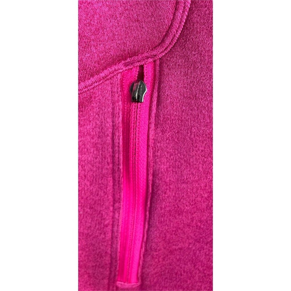 The North Face Women's Small Pink Agave Jacket Full Zip Sweater Fleece Lined - Picture 5 of 5